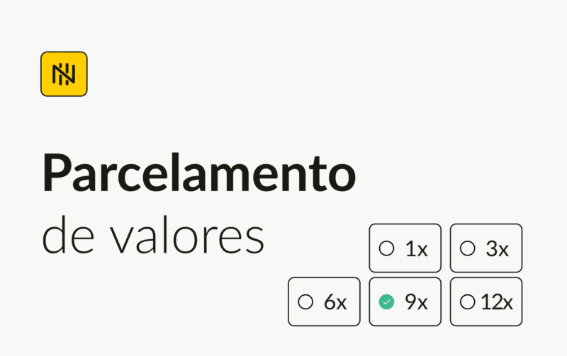 Parcelamento de compras de dólares na Nomad