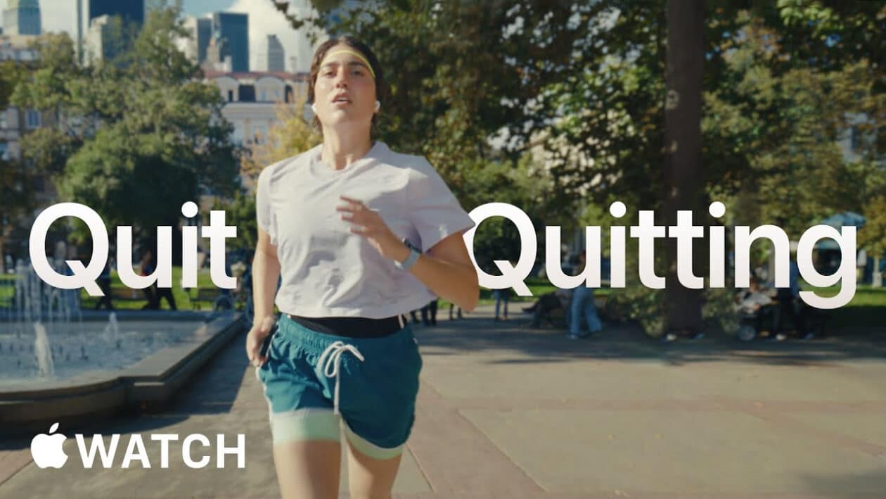 Comercial "Quit Quitting" da Apple