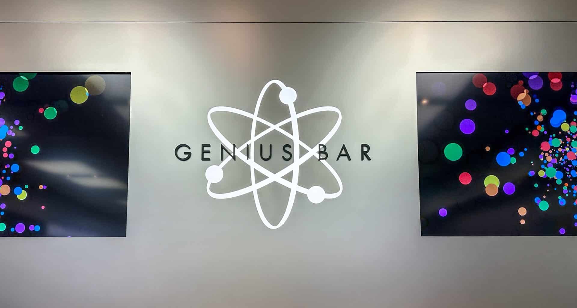 Genius Bar antigo de uma Apple Store