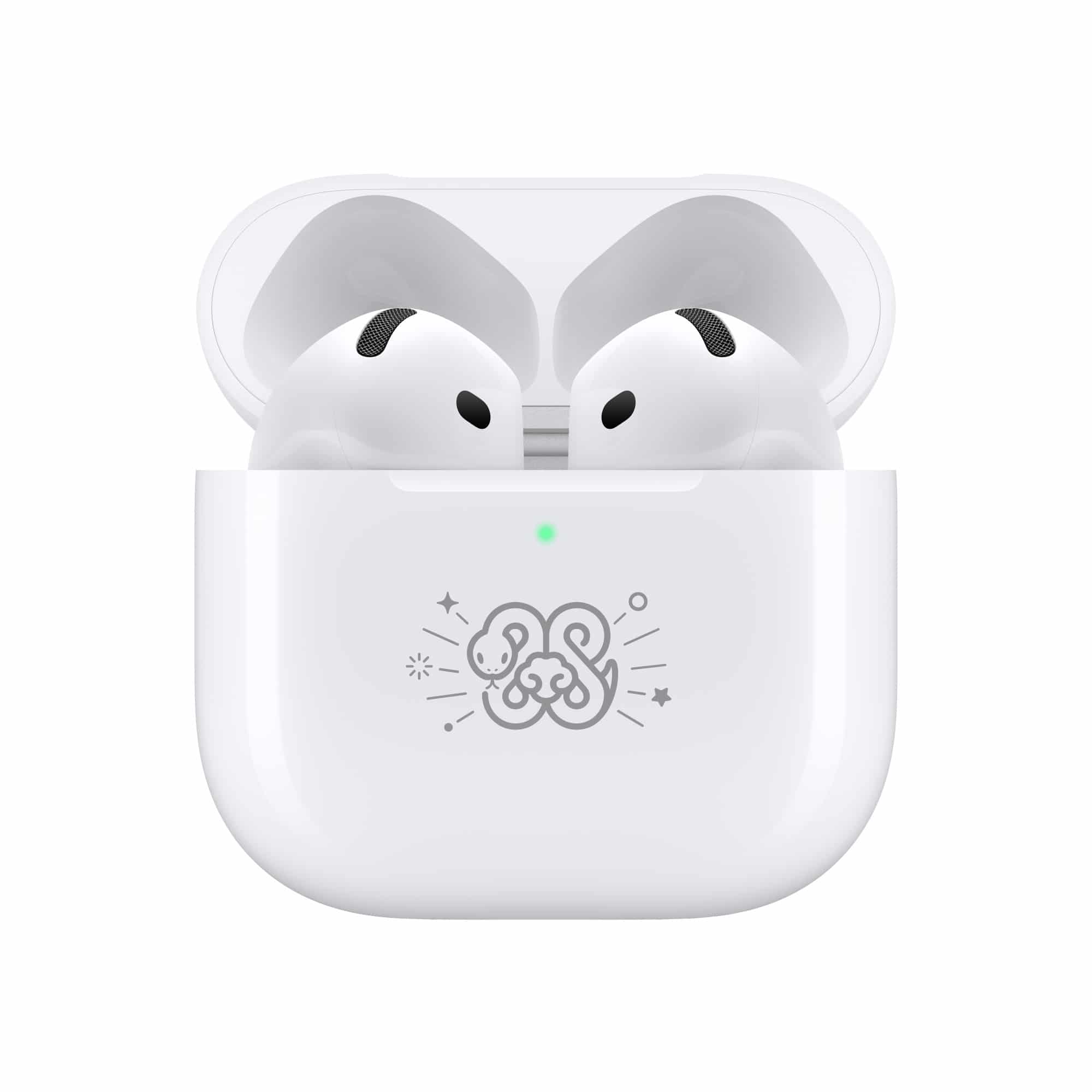 ★新品★Apple AirPods 4 本体 Apple revela edição especial dos AirPods 4 para o Ano da Serpente