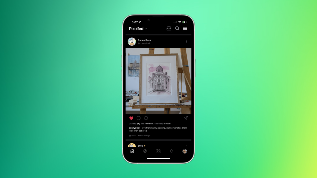 Pixelfed, alternativa descentralizada ao Instagram, ganha app para iOS