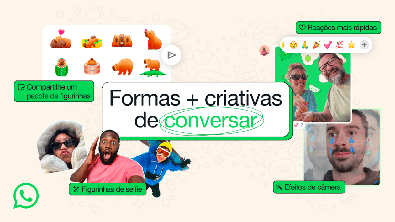 Formas mais criativas de conversar no WhatsApp