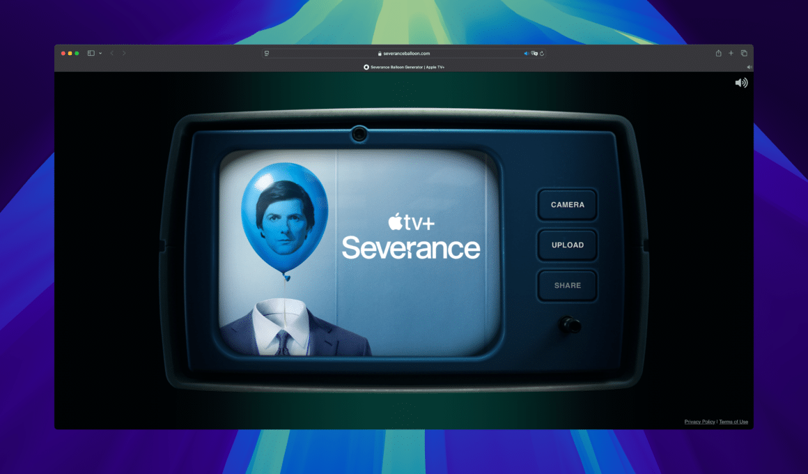 Site de divulgação da segunda temporada de "Severance"