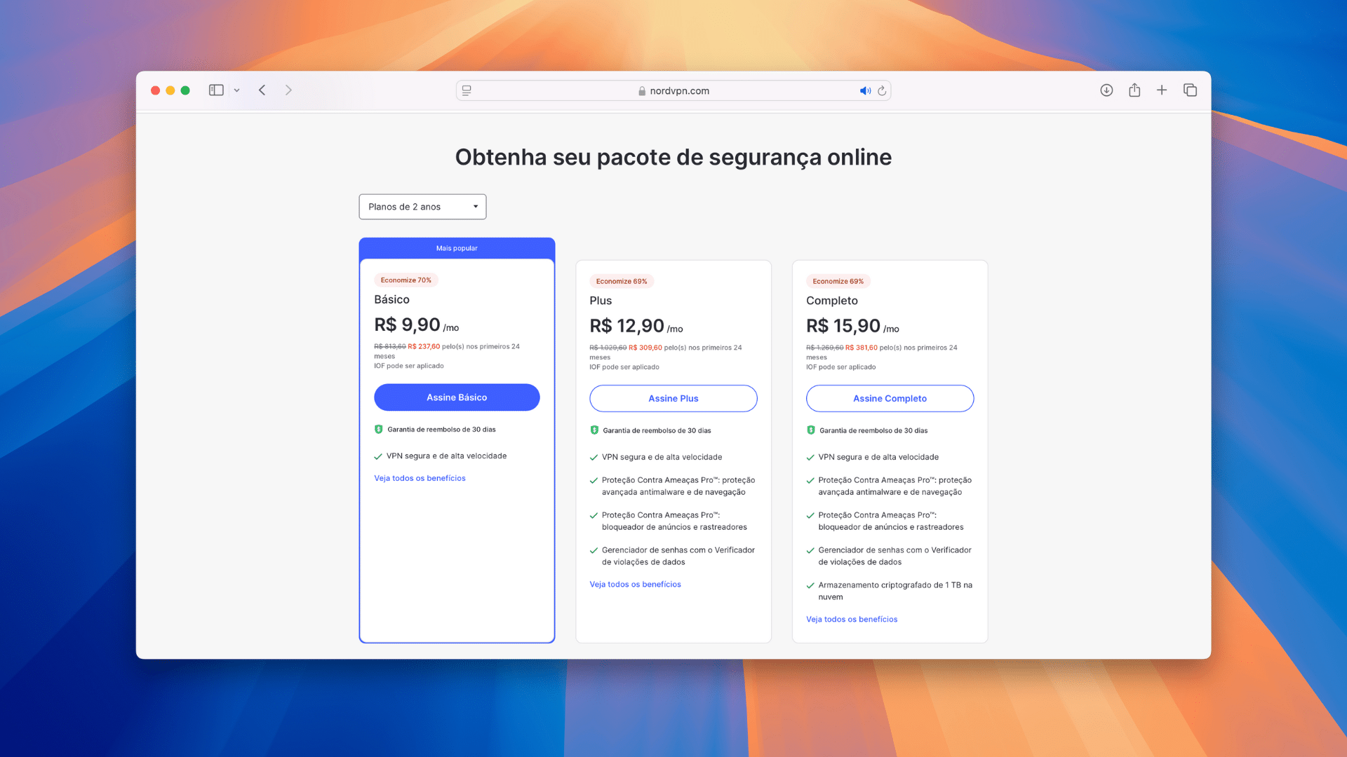 Promoção de Ano Novo da NordVPN