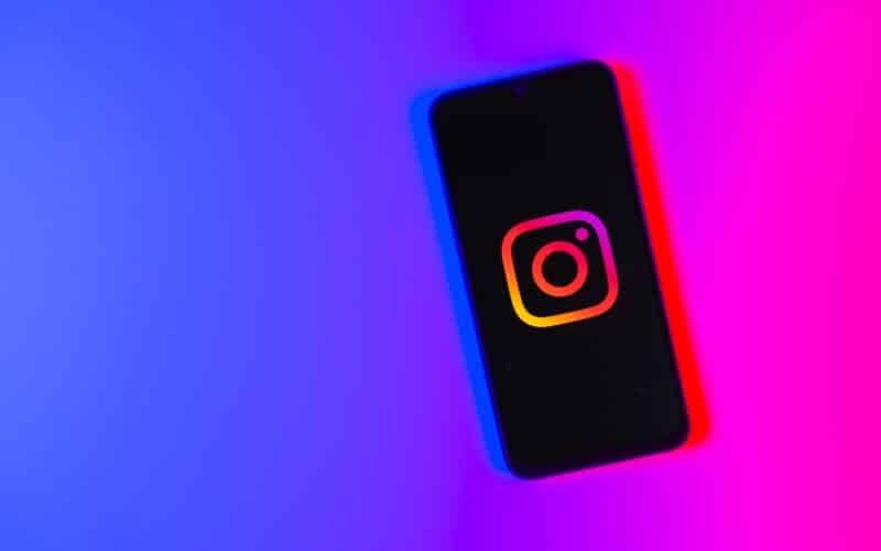 Logo do Instagram no iPhone