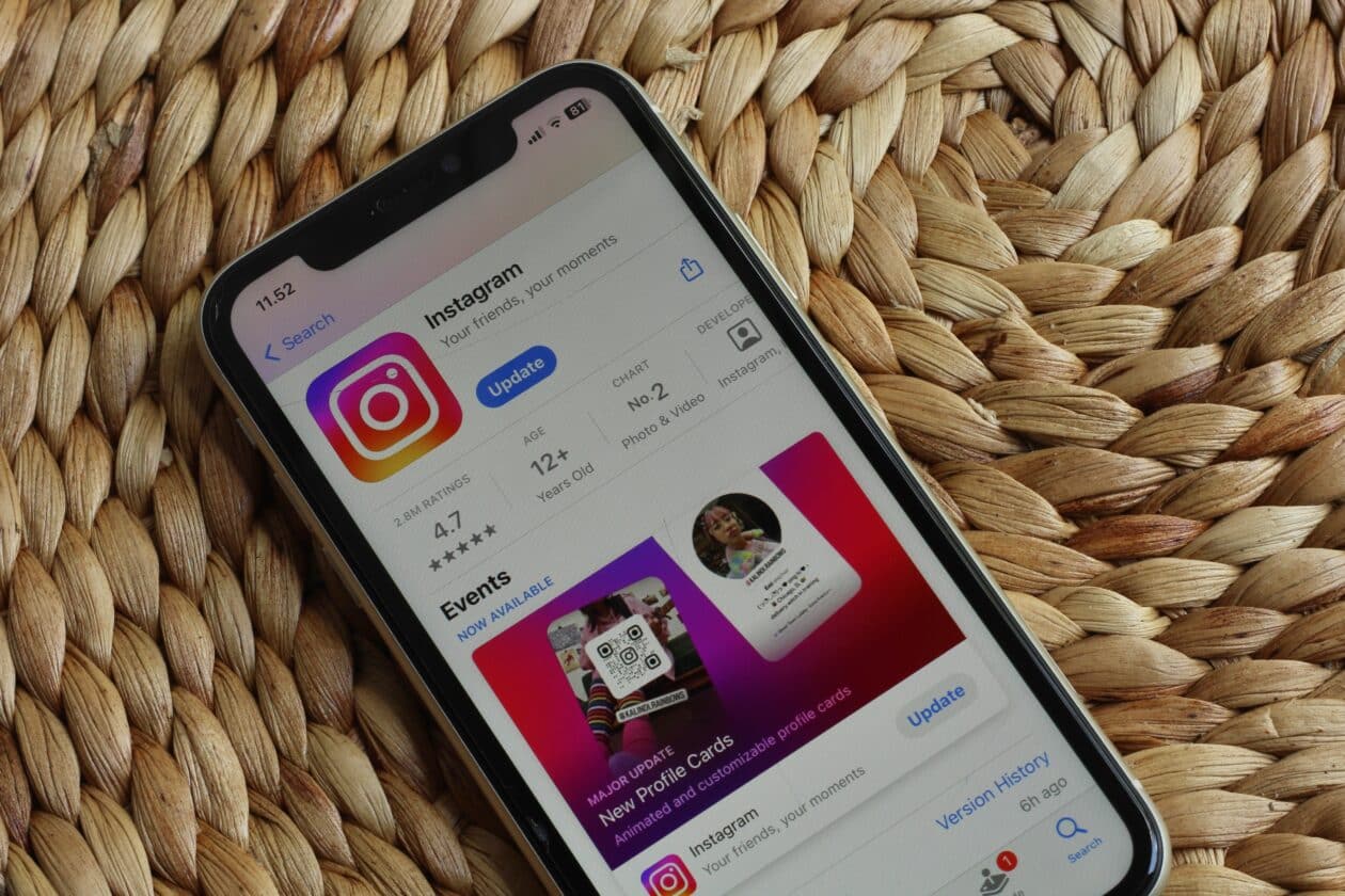 Como redefinir o link de um grupo do Instagram pelo iPhone