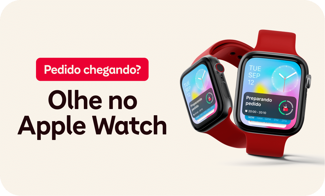 iFood agora suporta as Atividades ao Vivo também no Apple Watch