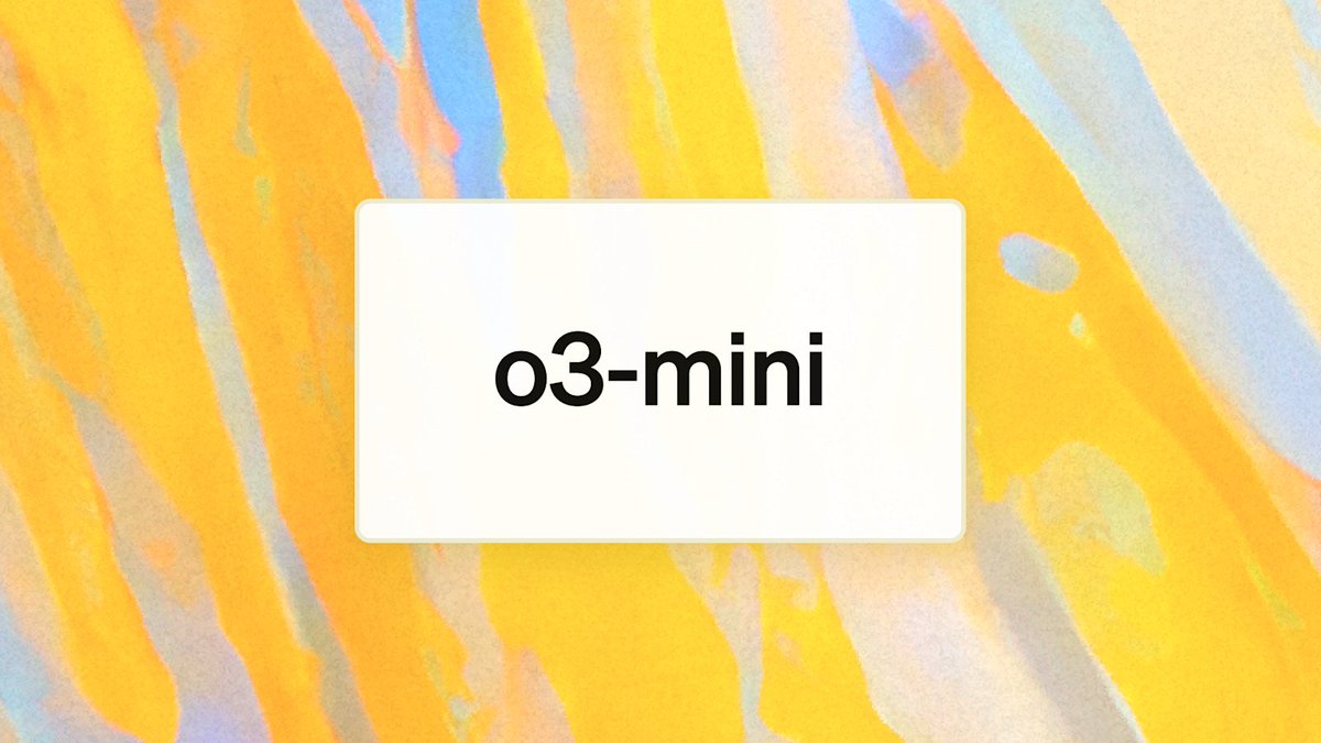 OpenAI lança o3-mini