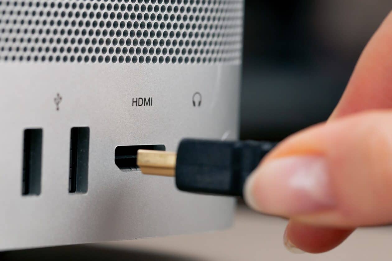 Porta HDMI do Mac Studio