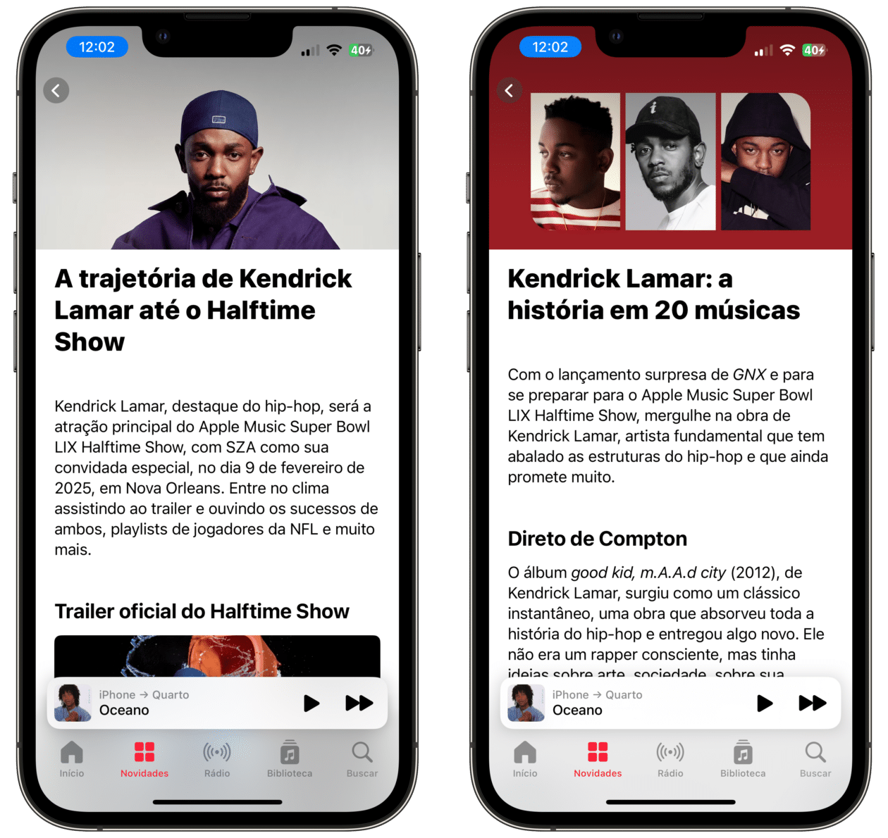 Kendrick Lamar no Apple Music