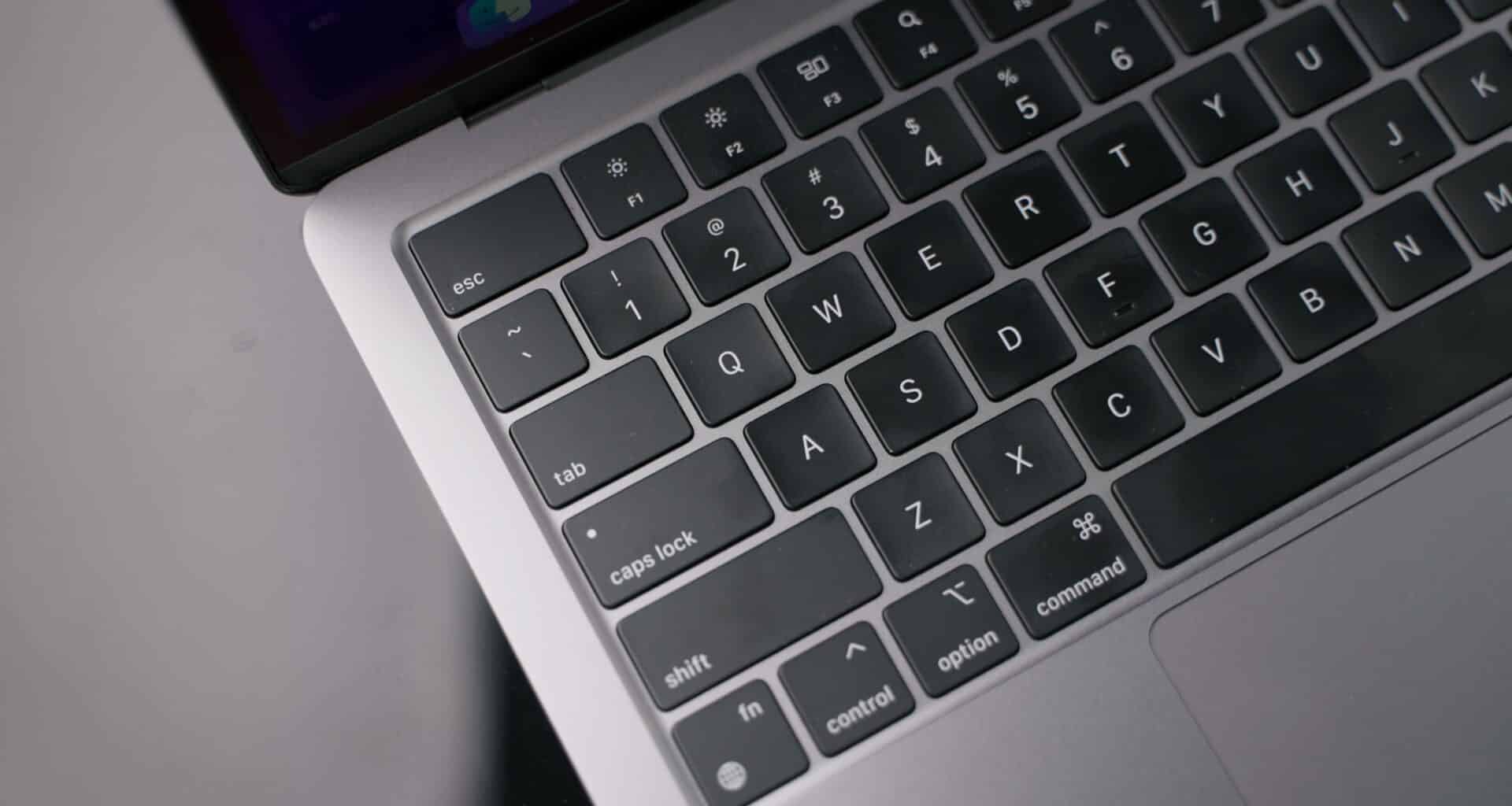 Teclado do MacBook Air