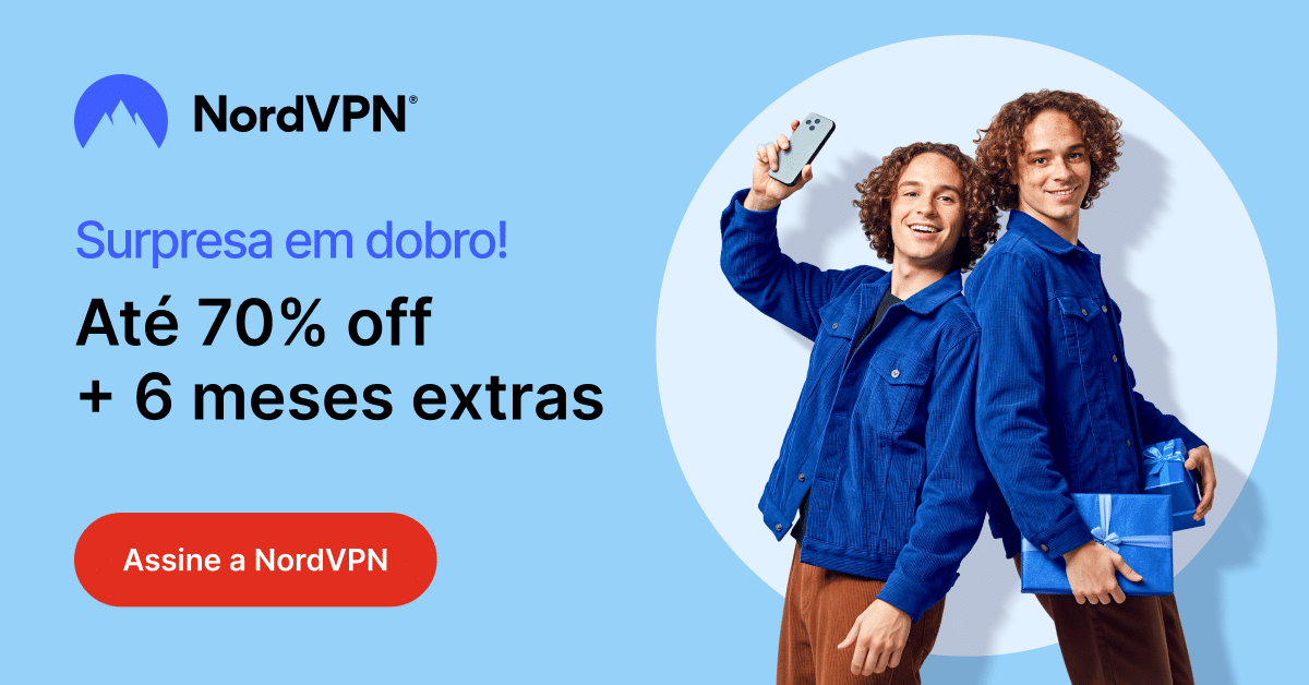 Promoção de aniversário da NordVPN dá 6 meses grátis e até 70% de desconto!