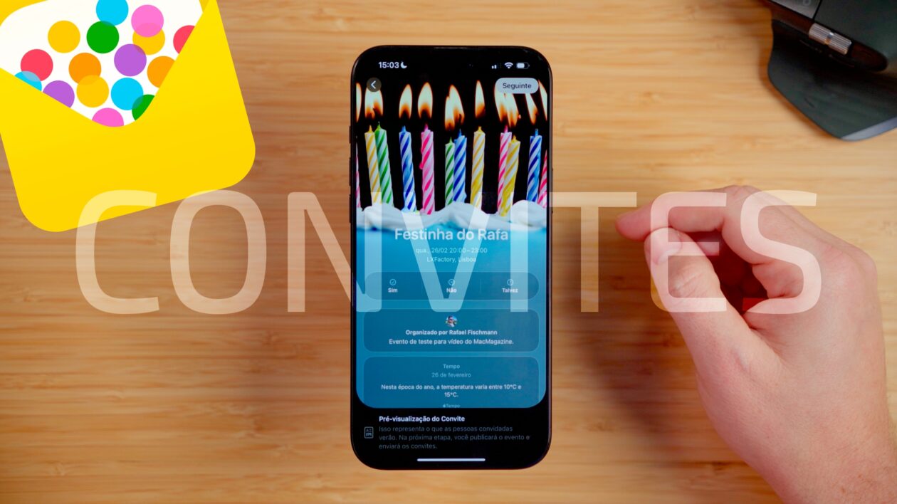 Vídeo: conhecendo o mais novo app da Apple, o Convites