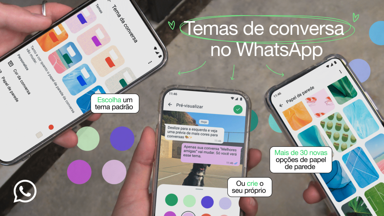 Temas de conversa no WhatsApp