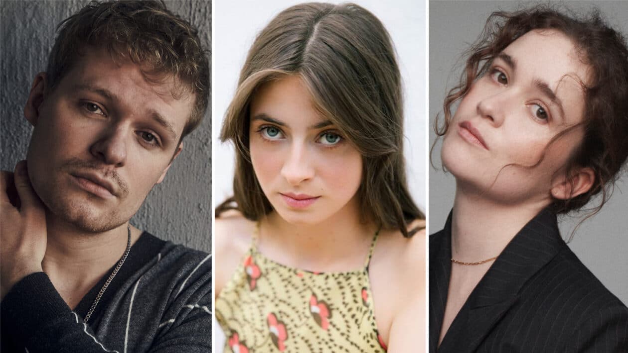 Solly McLeod, Agnes, O'Casey e Alice Englert no elenco de "Star City"