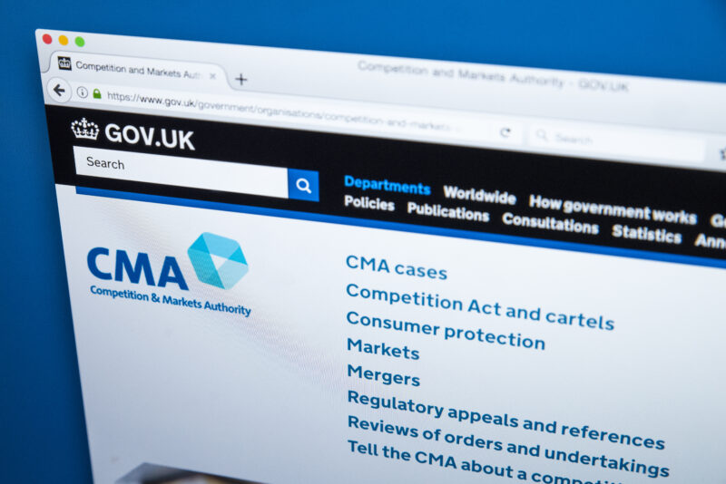 Autoridade de Concorrência e Mercados (Competition and Markets Authority, ou CMA)