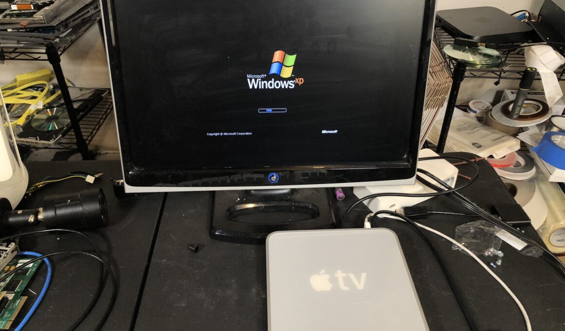 Windows XP em Apple TV
