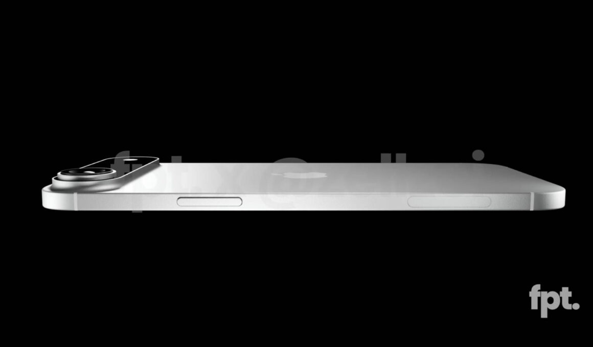 Mockup do "iPhone 17 Air/Slim"