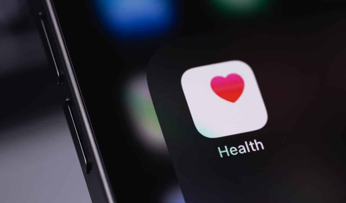 Ícone do app Saúde (Health)