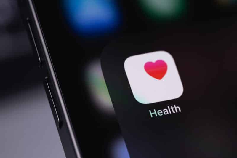 Ícone do app Saúde (Health)