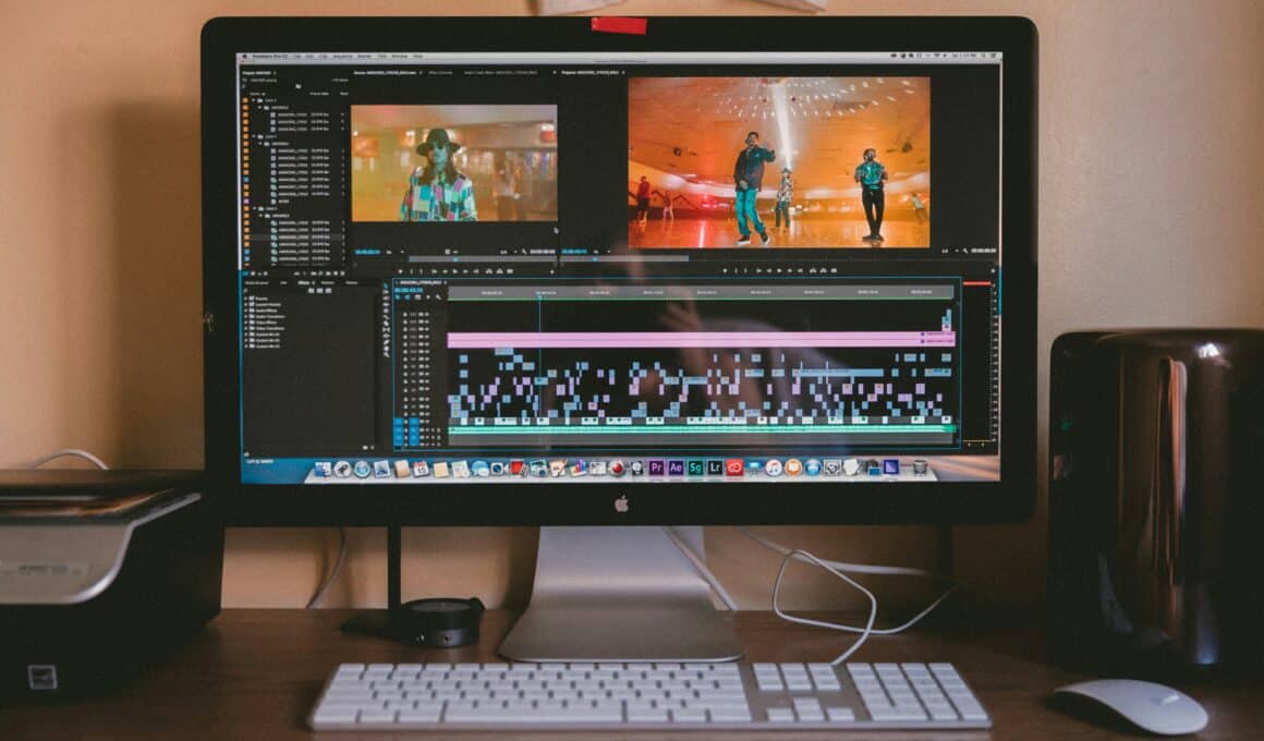 Edição de vídeo em um Mac