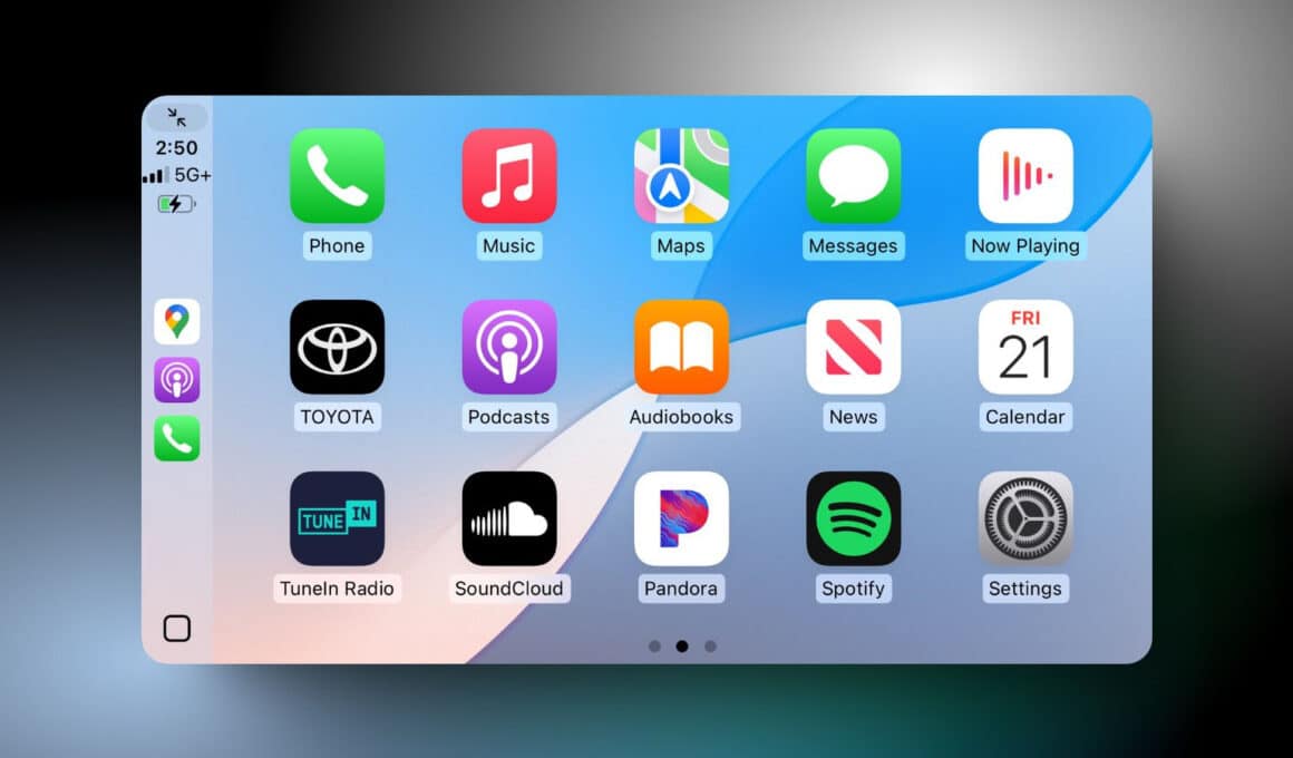 CarPlay no iOS 18.4