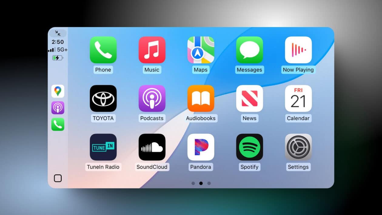 CarPlay no iOS 18.4