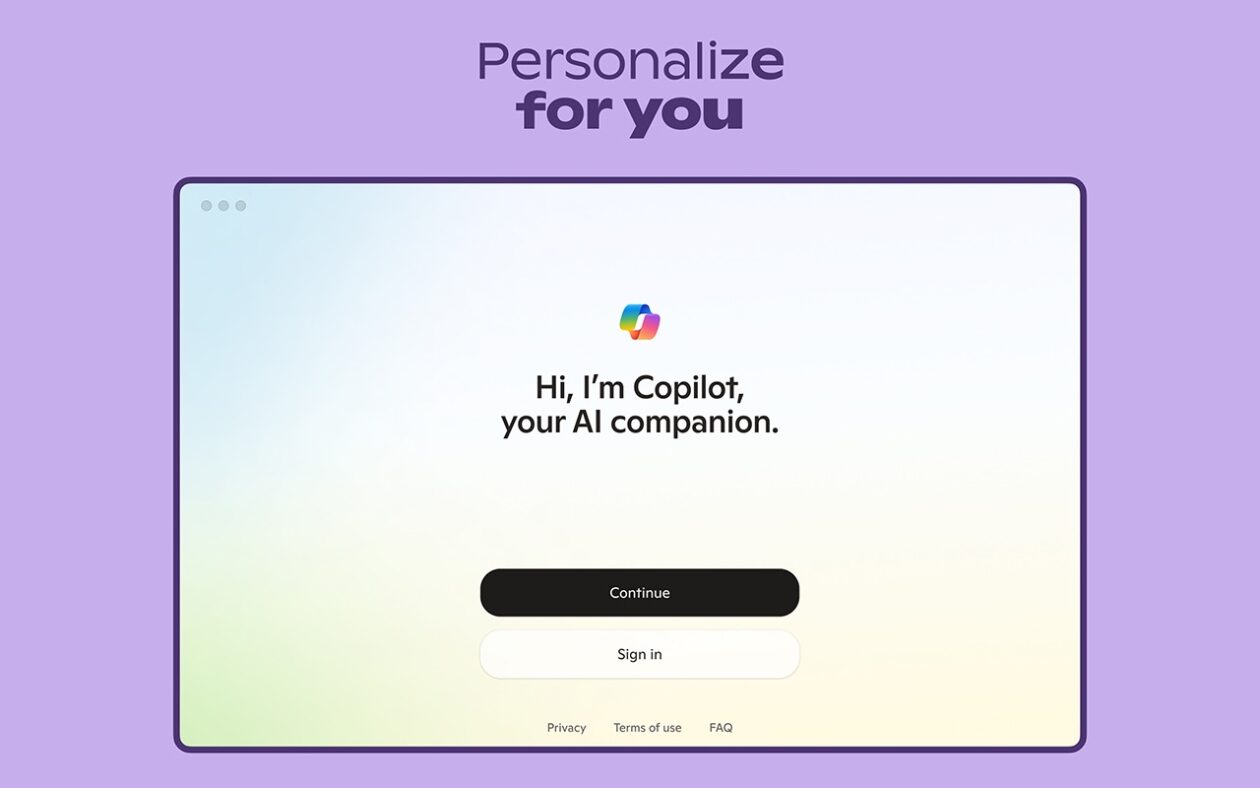 App do Copilot para macOS