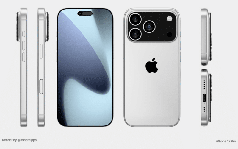 Conceito de iPhone 17 Pro