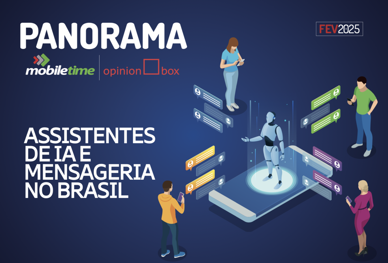 Pesquisa Panorama Mobile Time/Opinion Box - Assistentes de IA e Mensageria no Brasil