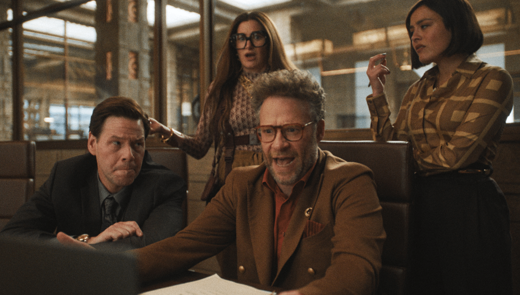 Frame do trailer de "O Estúdio" ("The Studio")