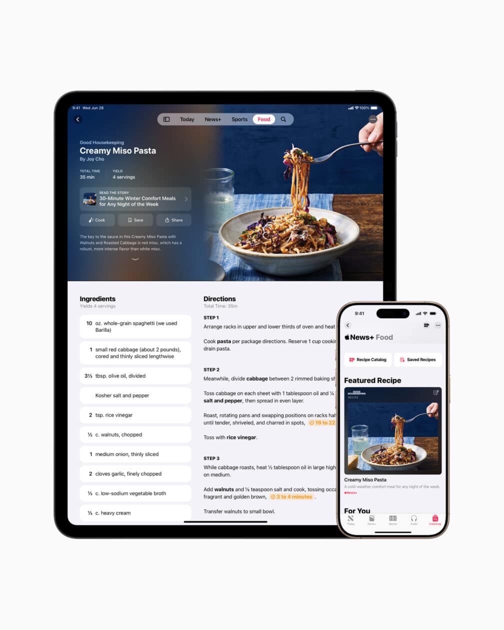 Apple News+ ganhará seção de gastronomia com o iOS/iPadOS 18.4