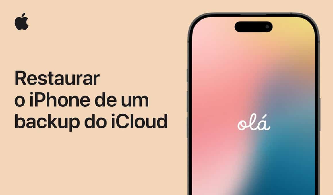 Como restaurar backup do iCloud em um iPhone