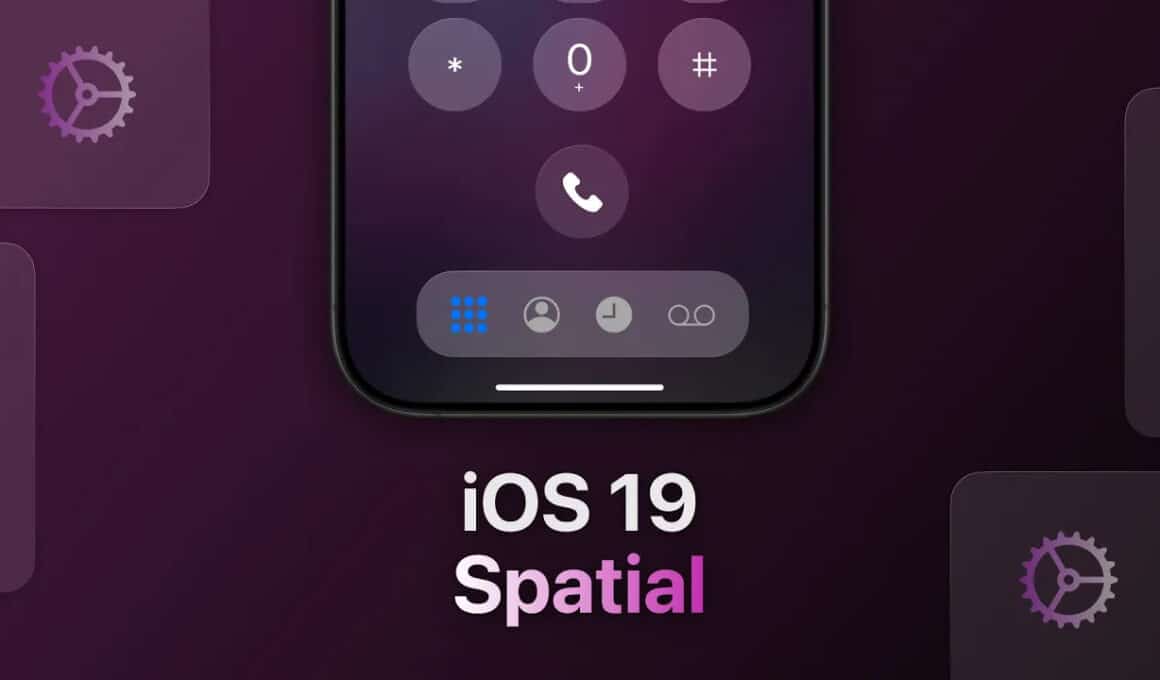Conceito do iOS 19