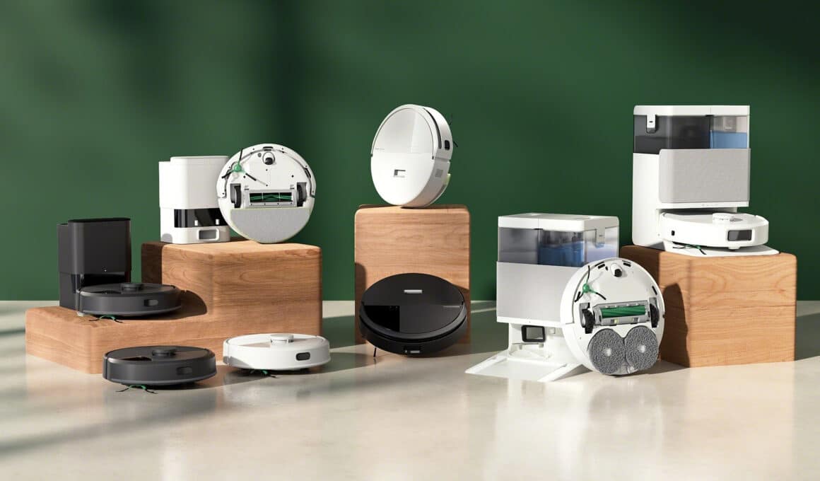 Novos robôs aspiradores da iRobot