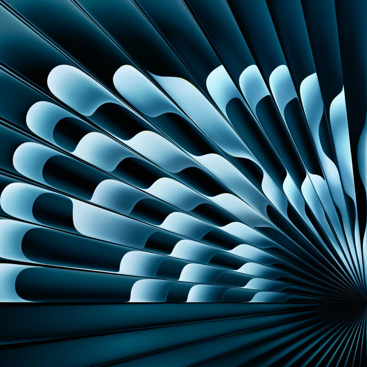 Wallpaper do MacBook Air azul-céu