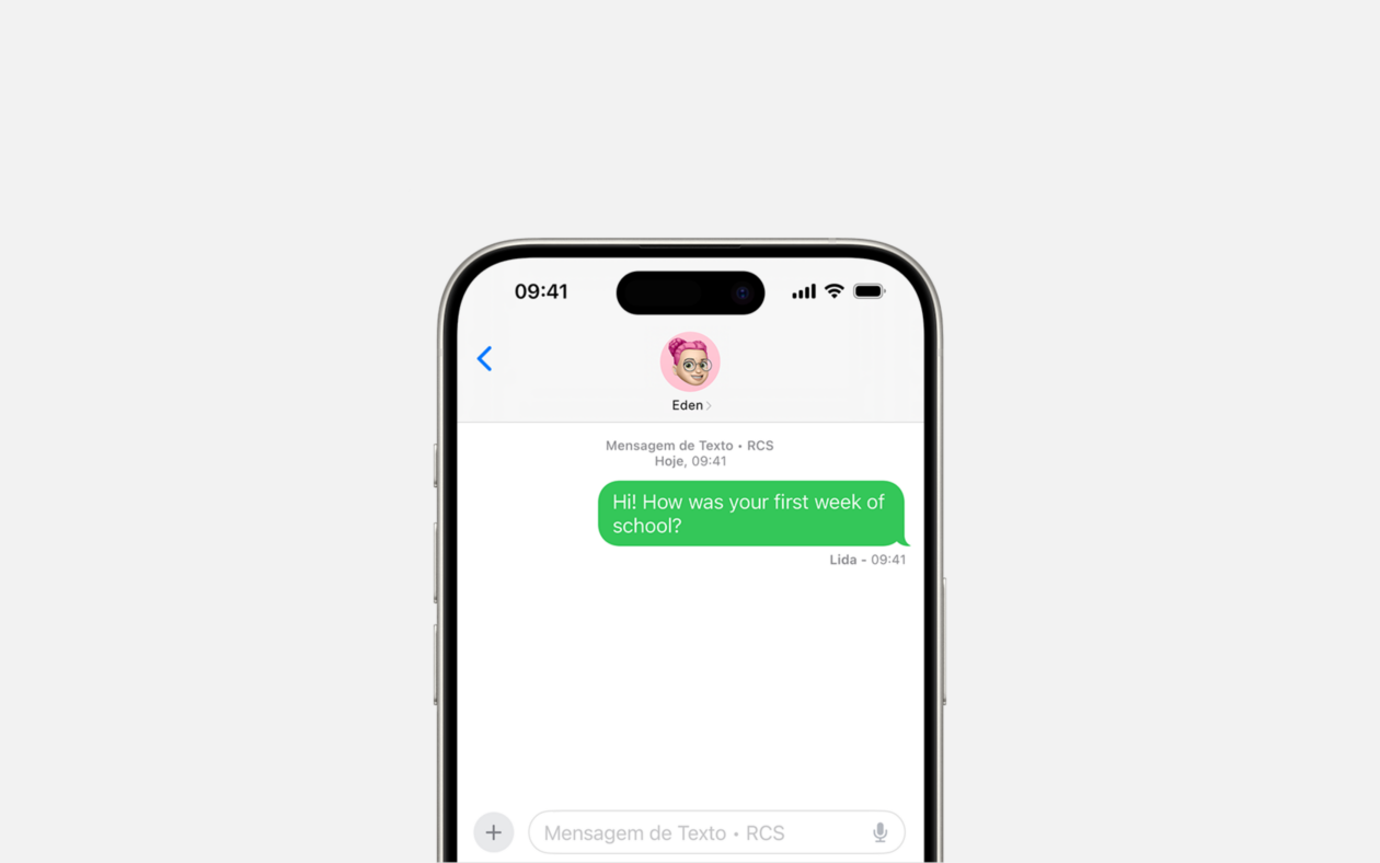 Apple promete suporte a especificação do RCS com criptografia de ponta a ponta