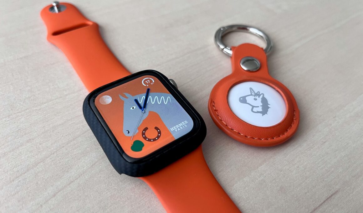 Apple Watch e AirTag