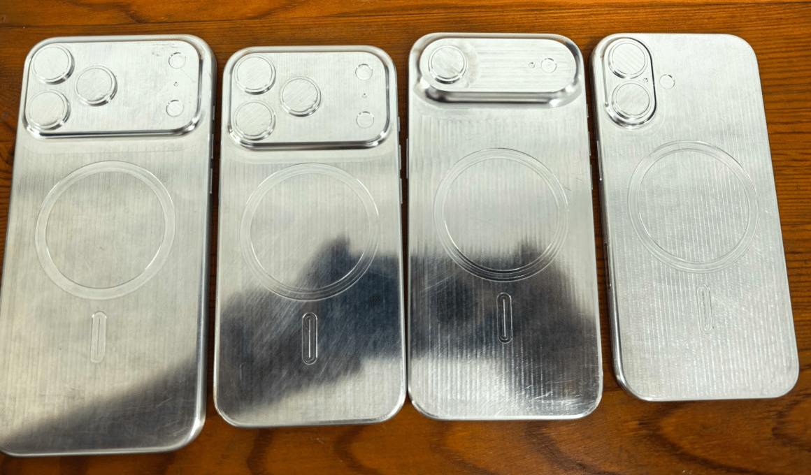 Dummies dos iPhones 17