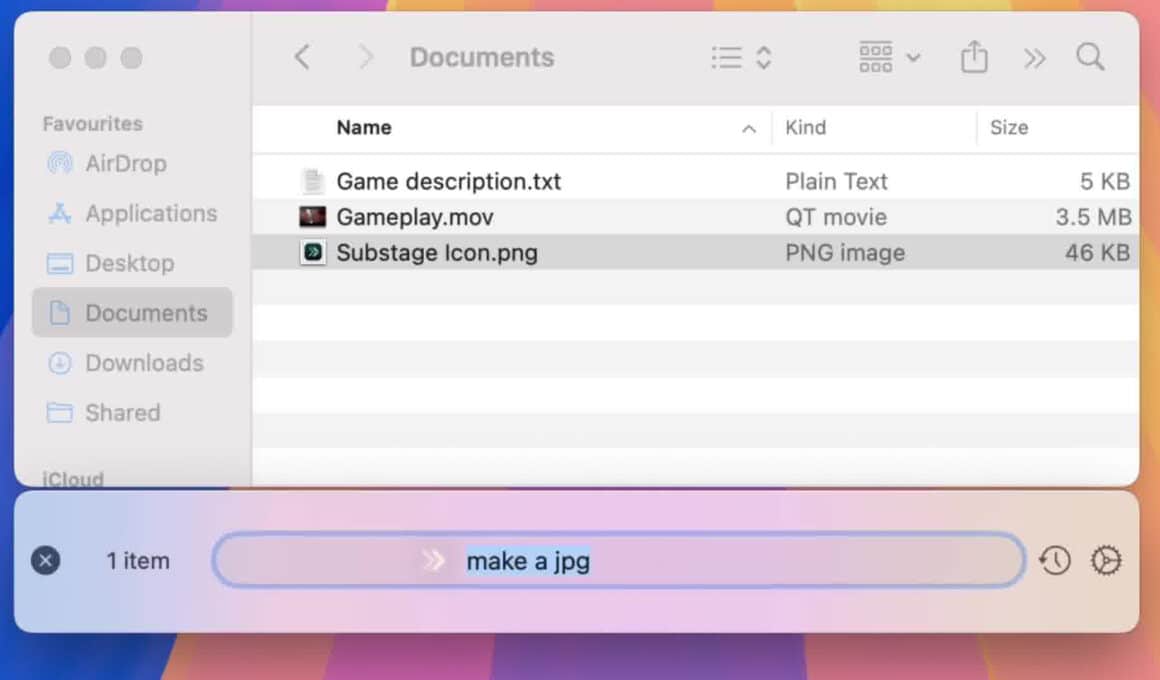 Substage no macOS