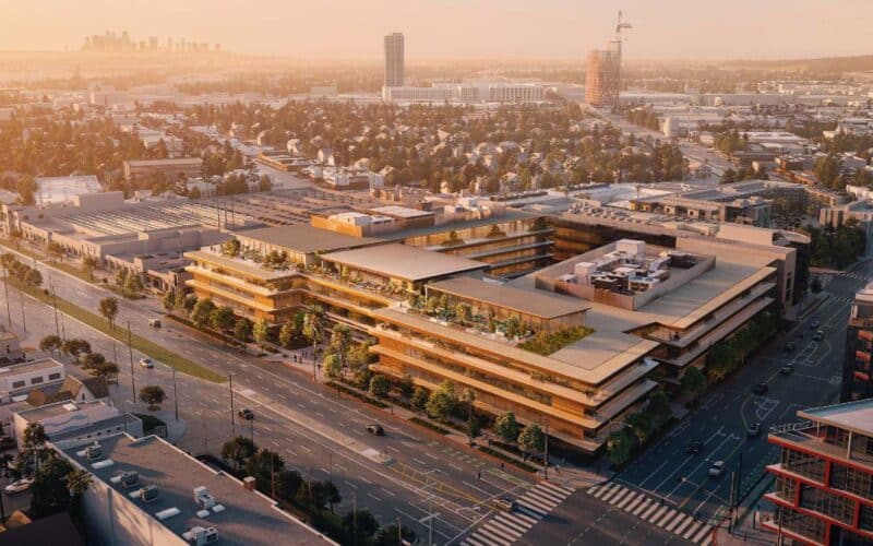 Construção de novos campus e estúdios da Apple na Califórnia