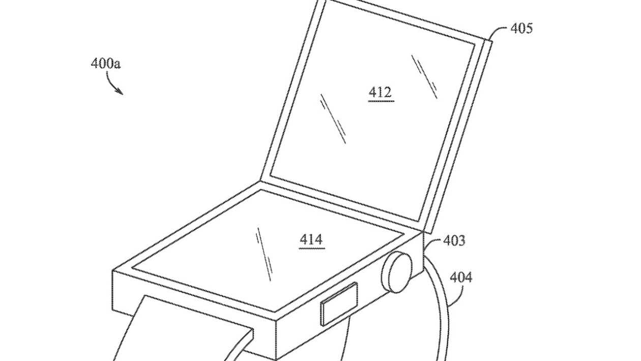 Apple estuda relógio inteligente com tela dobrável, revela patente