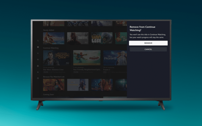 Remover título do "Continuar Assistindo" no Disney+