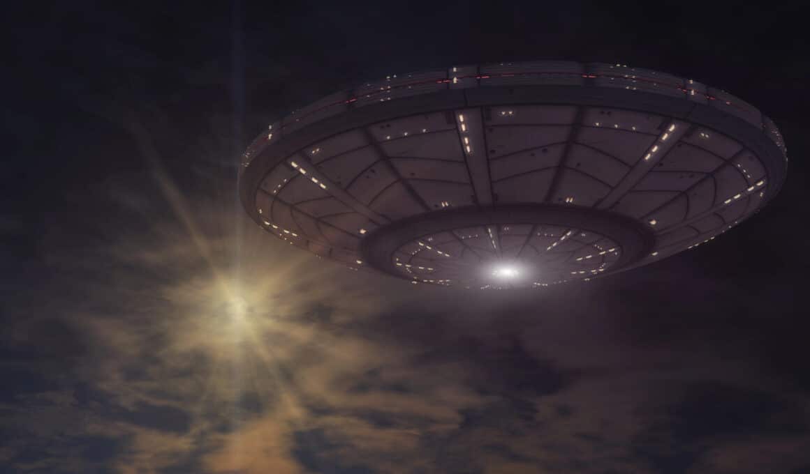 Render de OVNI/UFO