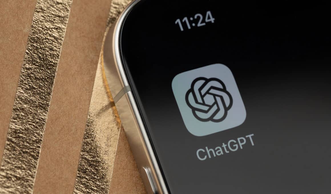 Ícone do app ChatGPT no iPhone