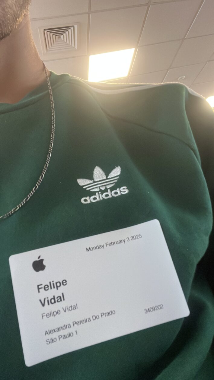 Crachá da Apple Brasil