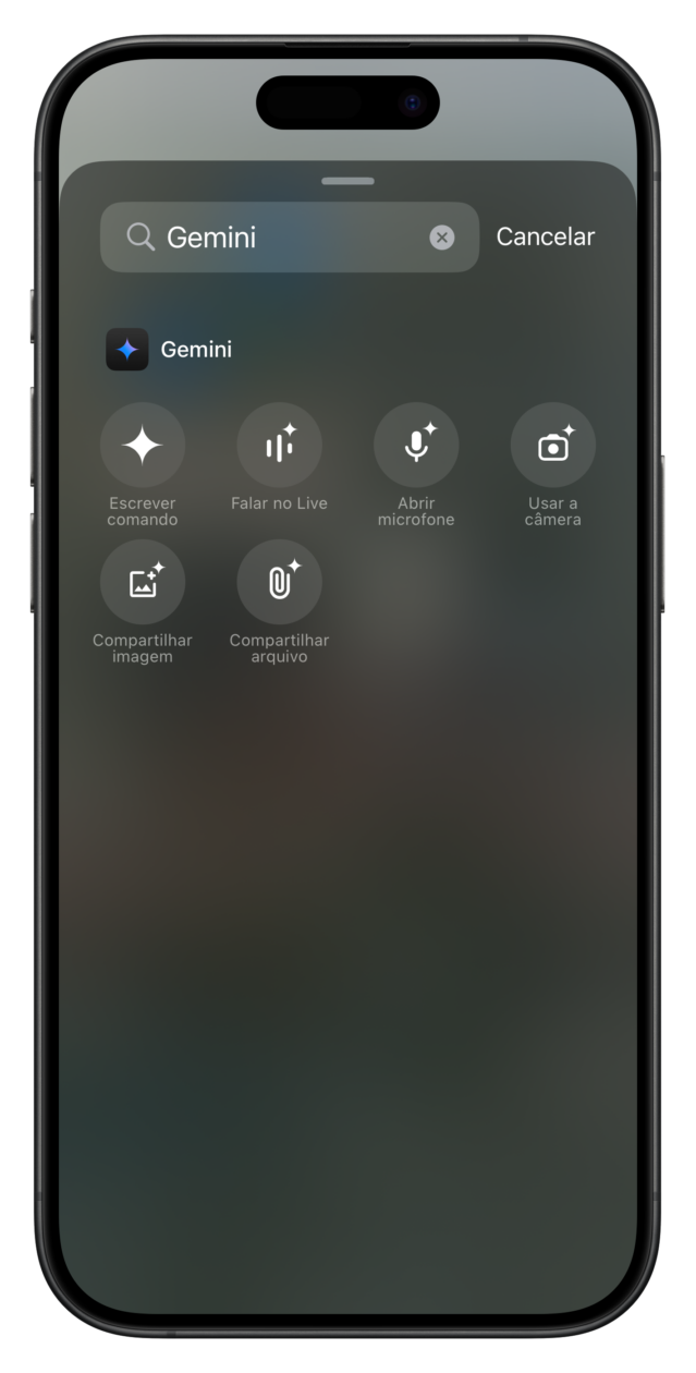 Google Gemini ganha widgets na tela bloqueada do iPhone