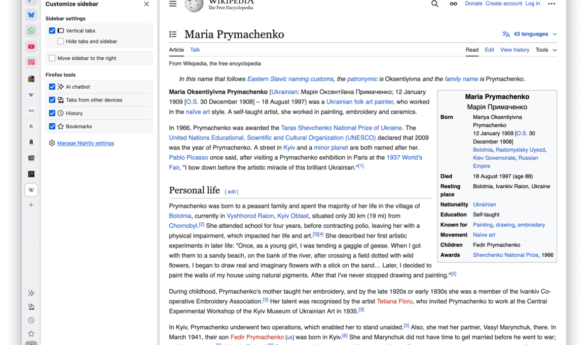 Firefox 136.0