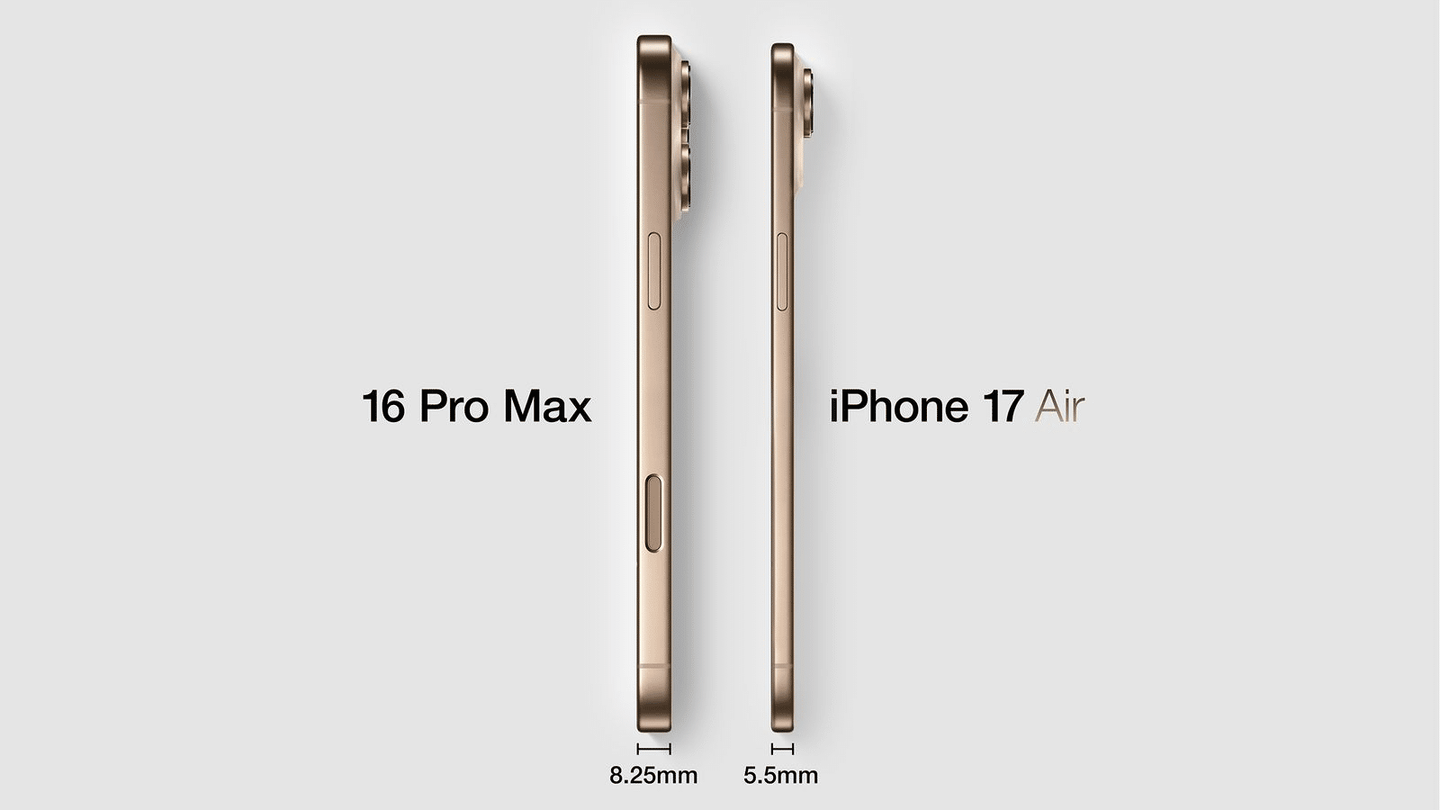 iPhone 17 Pro Max vs. iPhone 17 Air