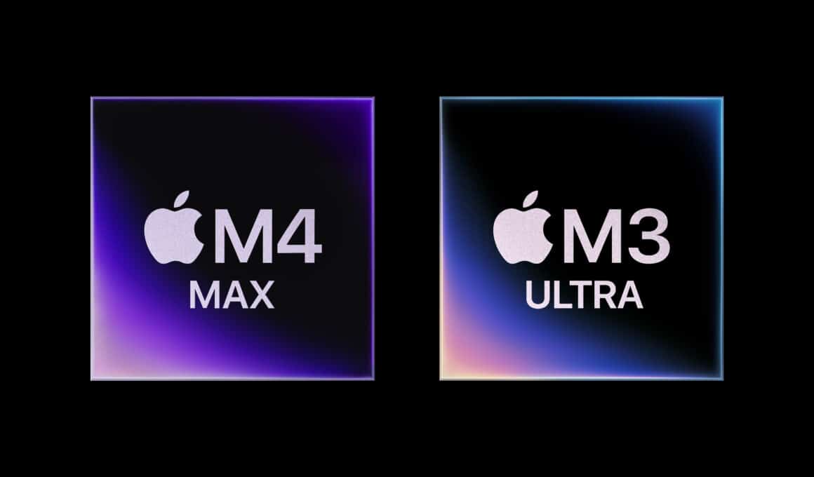 Chips M4 Max e M3 Ultra